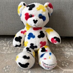 Hidden Mickey Downtown Disney Bear - Exclusive Limited Edition Build A Bear